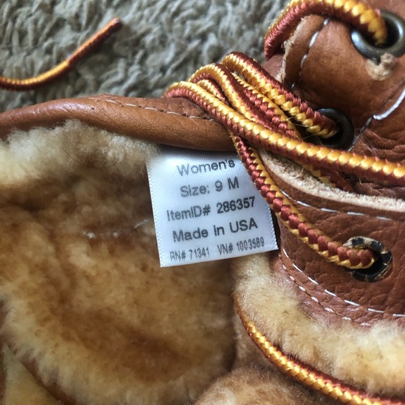 LL bean fur lined boots - Picture 8 of 8